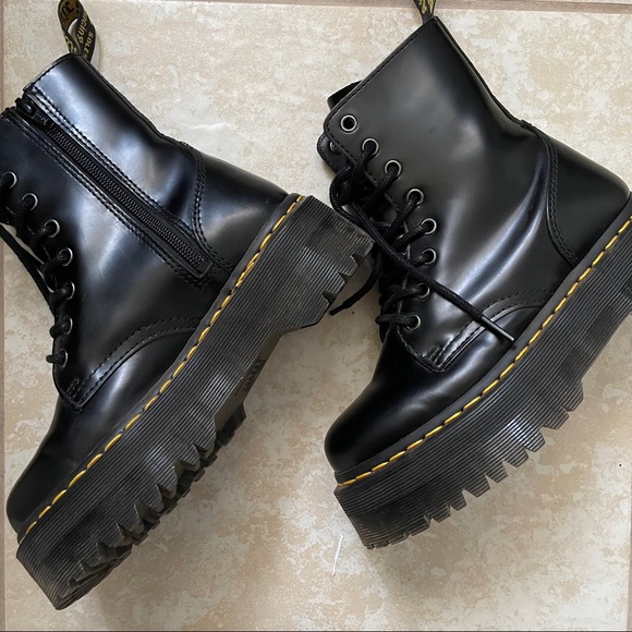 Dr. Martens Shoes - Dr. Martens Women's Jadon Platform Boots